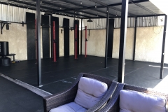 gym from seating area